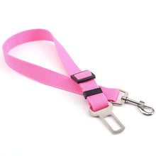 Load image into Gallery viewer, Pet Car Seatbelt Adjustable Harness Leash
