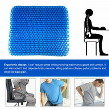 Load image into Gallery viewer, Honeycomb Soft Gel Seat Cushion
